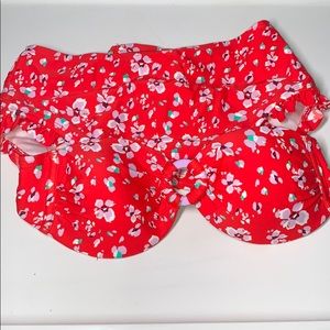 Xhilaration High Waisted Floral Bikini